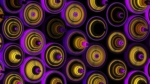 Neon Pattern 003 B Beat Random TC 720p Stock Footage 44792638