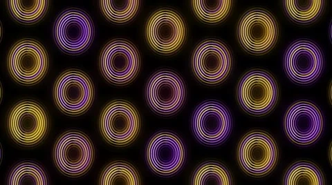 Neon Pattern 003 B Beat Wave TC 4K Stock Footage 44793386
