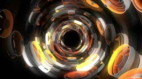 Neon Pattern 003 F Float Random GTC 720p Stock Footage 45233838