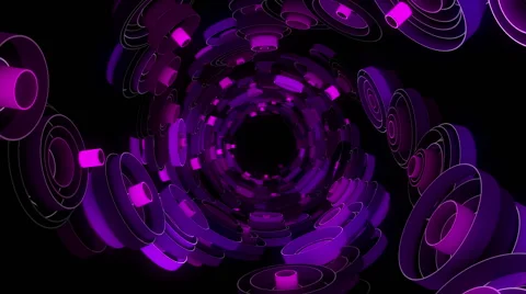 Neon Pattern 003 F Float Random SC 1080p Video stock 45234466