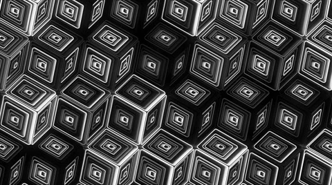 Neon Pattern 005 B Alternate Random GTC 720p Video stock 45731893