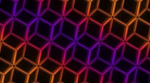 Neon Pattern 005 B Alternate Strength GSC 720p Video stock 45775227