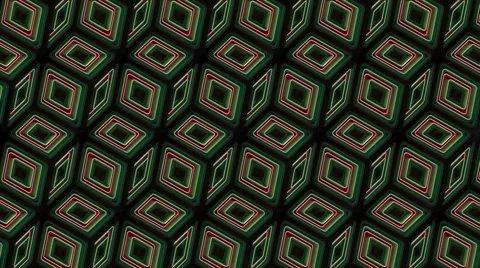 Neon Pattern 005 B Alternate Wave GTC 720p Stock Footage 45777092