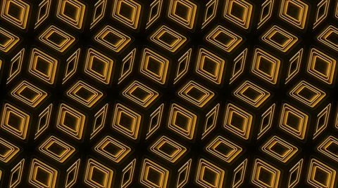 Neon Pattern 005 B Alternate Wave SC 1080p Video stock 45777495