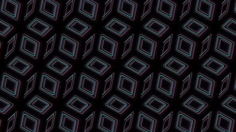 Neon Pattern 005 B Alternate Wave TC 4K Stock Footage 45777906