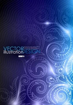 Neon Pattern Background. Neon Pattern Background. Vector Illustration. Eps... Stock Photos