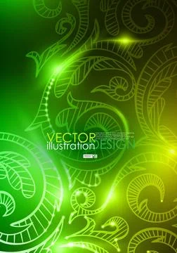 Neon Pattern Background. Neon Pattern Background. Vector Illustration. Eps... 스톡 사진