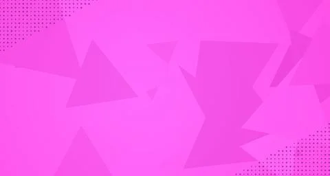 Neon pink angular facets 스톡 일러스트