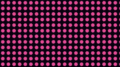Neon pink geometric dot grid texture background seamless repeat pattern Stock Footage 342524466