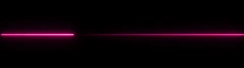 Neon pink glowing light line pulse dynamic movement isolated on black backg.. 스톡 동영상 334900173