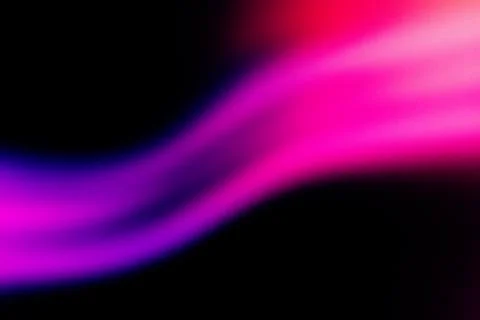 Neon Pink Gradient Wave Grainy Texture Background Stock Illustration
