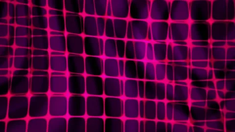 Neon pink grid pattern background texture. Stock Footage 340038590