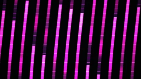 Neon pink lines on black background. Stock Footage 336705382