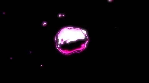 Neon Pink Metal Liquid - 8 Stock Footage