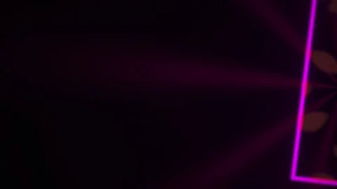 Neon pink rectangle with red spots. Stock Footage 334891716