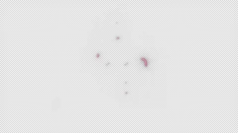 Neon Pink Robot Face Stock Footage 320814256