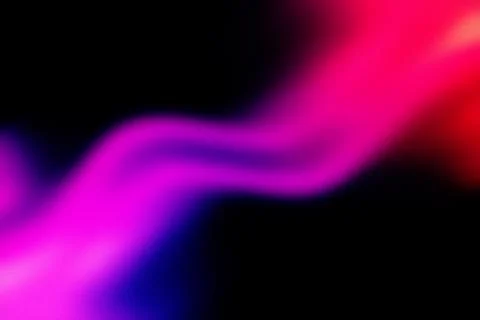 Neon Pink Wave Grainy Gradient Abstract Background Stock Illustration