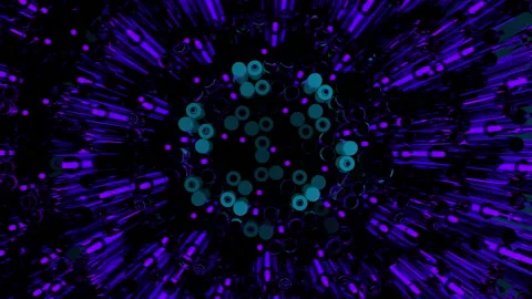 Neon pipes Stock Footage 153545578