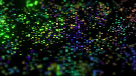 Neon Pixels Equalizer. Video stock 57110816