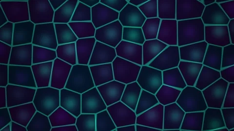 Neon Polygon Mosaic Background Seamless Loop Stock Footage 340575551