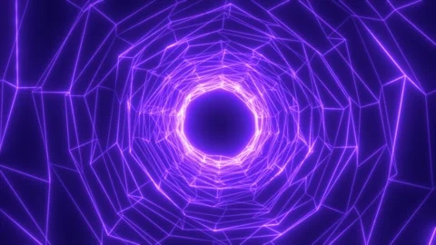 Neon Portal Stock Footage 280833448
