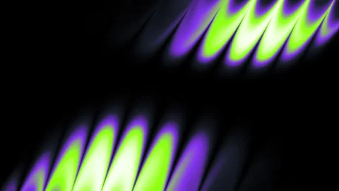 Neon Prism Reeded Glass Background Stock Footage 335598035