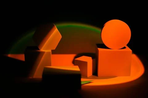 Neon psychedelic background 3 Stock Photos