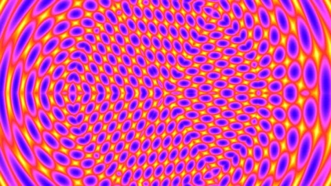 Neon Psychedelic Swirling Abstract Background Loop for Video Effects Stock Footage 336774488