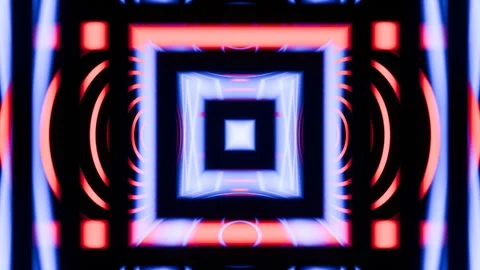 Neon Pulse: VJ Loop Animation Stock Footage 270358511