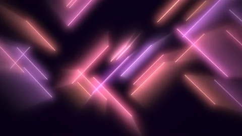 Neon purple and red disco lines Vídeo Stock 171305053