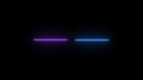 Neon purple glowing loading bar animation on black background, for digital .. 스톡 동영상 332826653