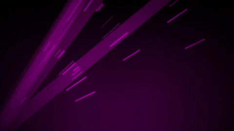 Neon purple light streaks shoot rapidly in a seamless loop Stock Footage 341856511