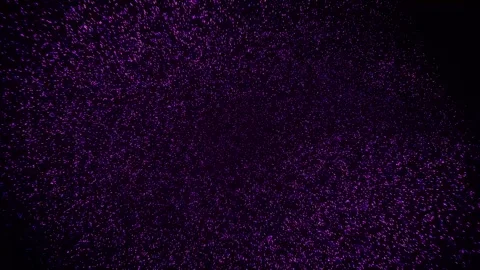 Neon purple particles flowing dynamically on a dark background Stock-Footage 333373989