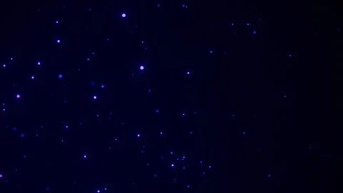 Neon purple particles Stock Footage 304638568