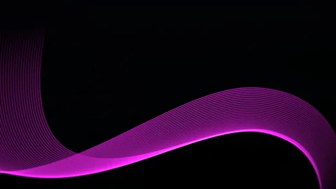 Neon purple waves pattern Stock-Footage 167980534