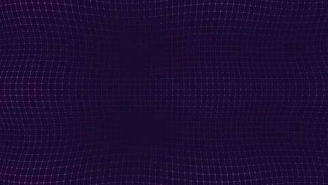 Neon Purple Wireframe Grid Abstract Motion Loop Stock Footage 345426728