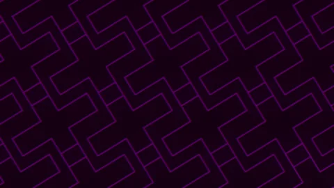 Neon purple zigzag geometric background animation for modern digital design Vídeos de archivo 334140233
