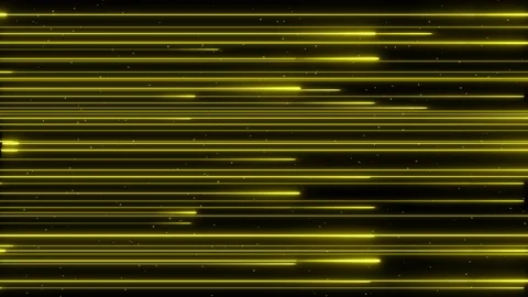 Neon rain left to right 4K lOOP yellow Stock Footage 105659629