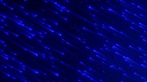 Neon rain of particles in motion loop animated Stock Footage 321814732