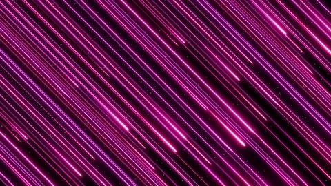 Neon rain traverse 4K lOOP pink-purple Stock Footage 105713389