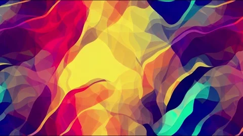 Neon rainbow colored leopard print seamless animation. Gradient background. Stock Footage 220117882