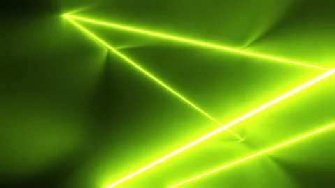 Neon rays in a dark room at night. Background 3d rendering illustration. 스톡 동영상 232082024