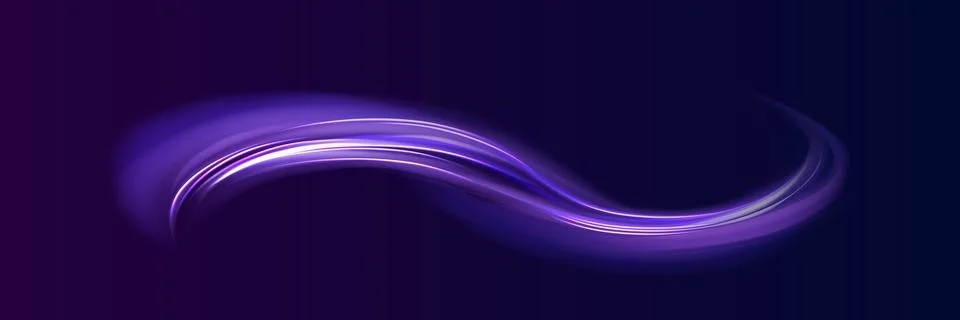 Neon rays vector abstract background. Futuristic technological style. Abstract Illustrazione stock