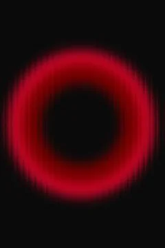 Neon Red Halo Light Effect Technology Background Illustrazione stock