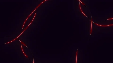 Neon red lines pattern Stock Footage 209562974