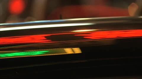 NEON REFLECTIONS Stock Footage 10607598