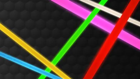 Neon retangle background Stock Illustration