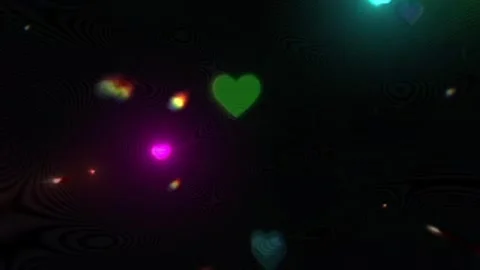 Neon-Like Retro Animation Without the Glow Stock Footage 306636702