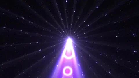Neon Rings Array  Overlay Video Stock Footage 262720218