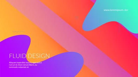 Neon Shape. Geometric Pattern. Creative Wallpaper. Purple Trendy 스톡 일러스트